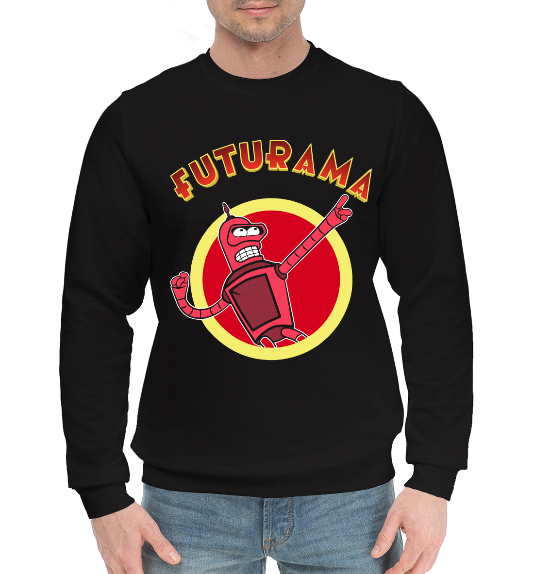Хлопковый свитшот Futurama FUT-518904-hsw-2
