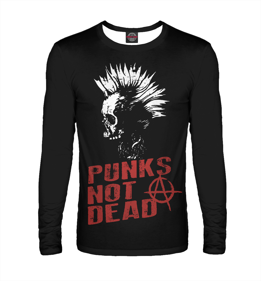 Лонгслив Punk’s Not Dead PUN-347377-lon-2