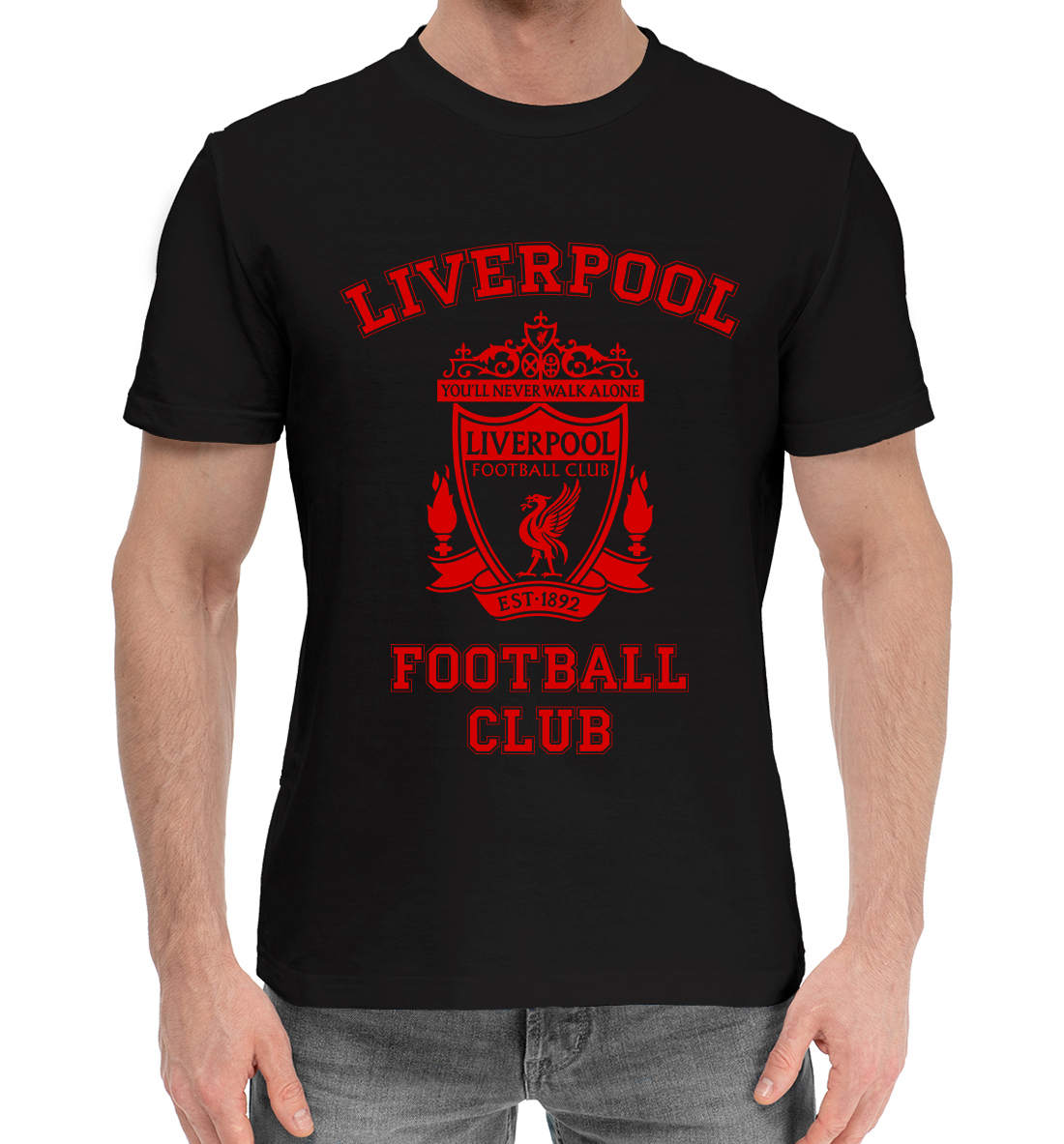 Хлопковая футболка Liverpool LVP-317191-hfu-2