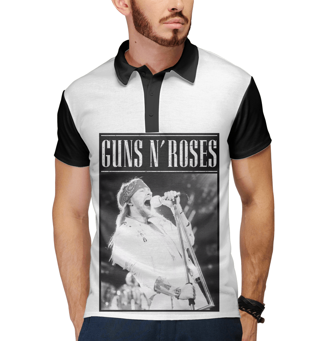 Поло Guns N’ Roses MZK-763600-pol-2