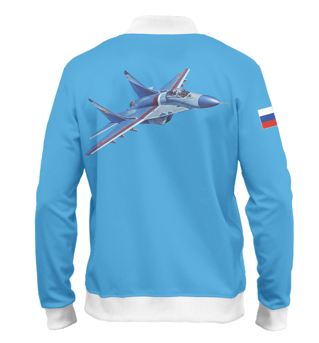 Мужской Бомбер с принтом МиГ-29С, артикул APN-619626-bmb-2mp