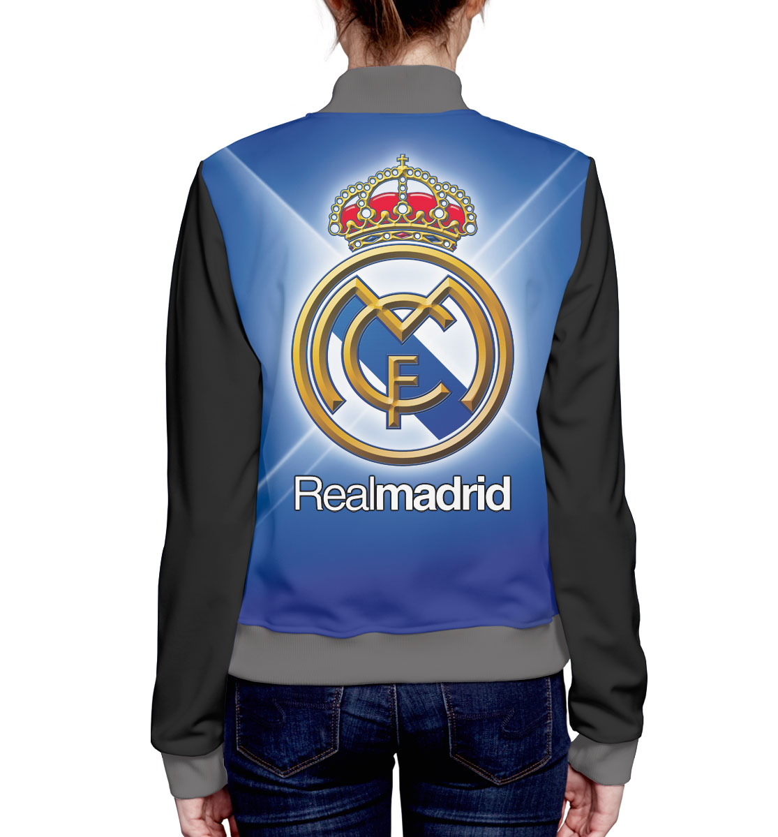 Женский Бомбер Real Madrid, артикул REA-911670-bmb-1mp