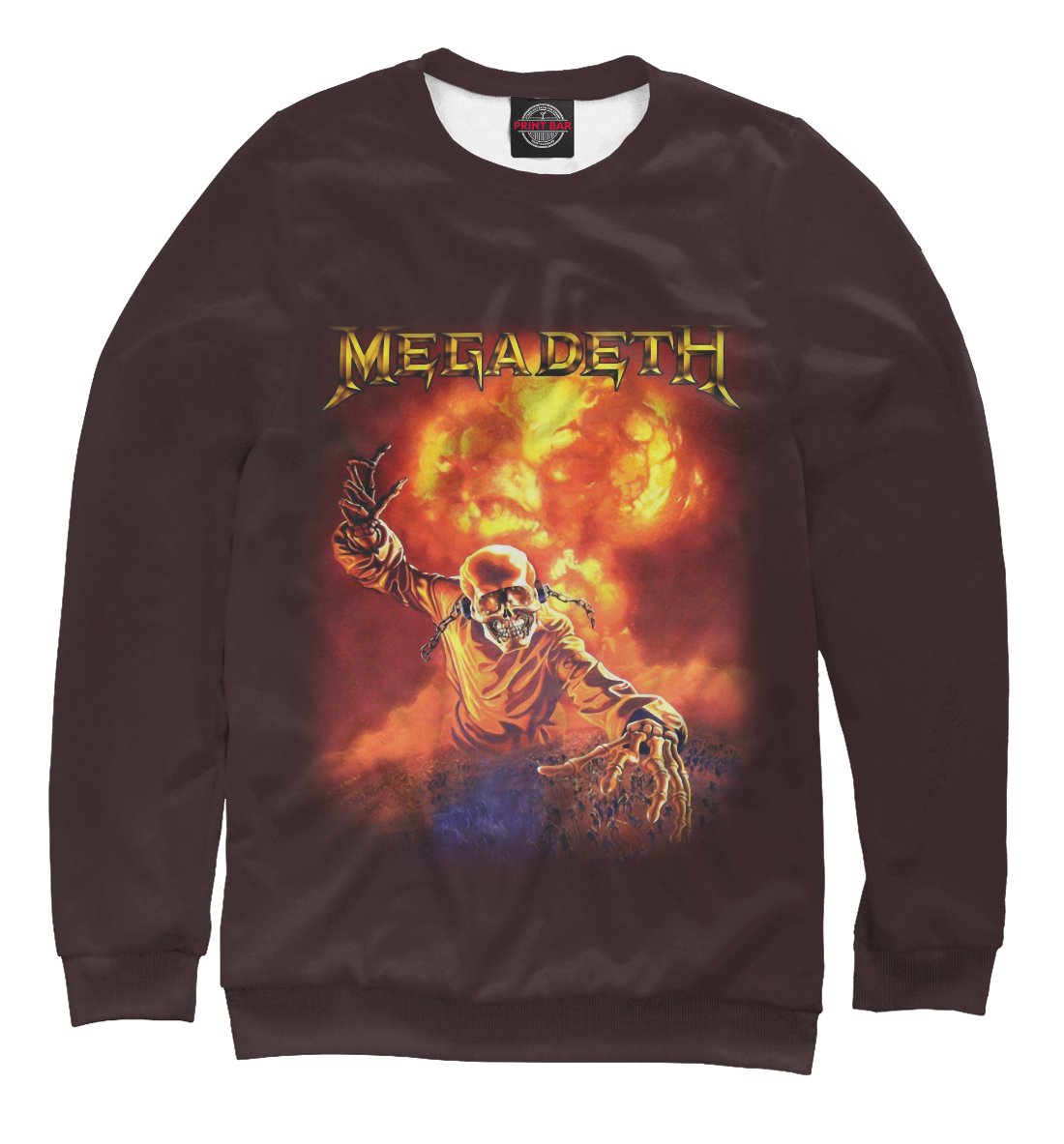 Свитшот Megadeth MGD-104617-swi-2