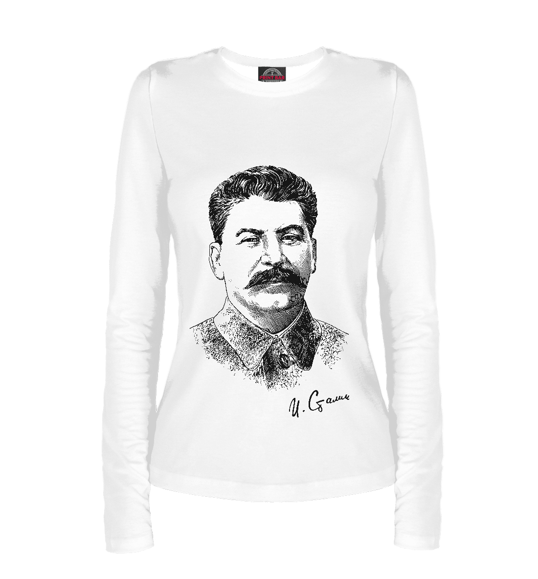 Лонгслив Иосиф Сталин SLN-322285-lon-1