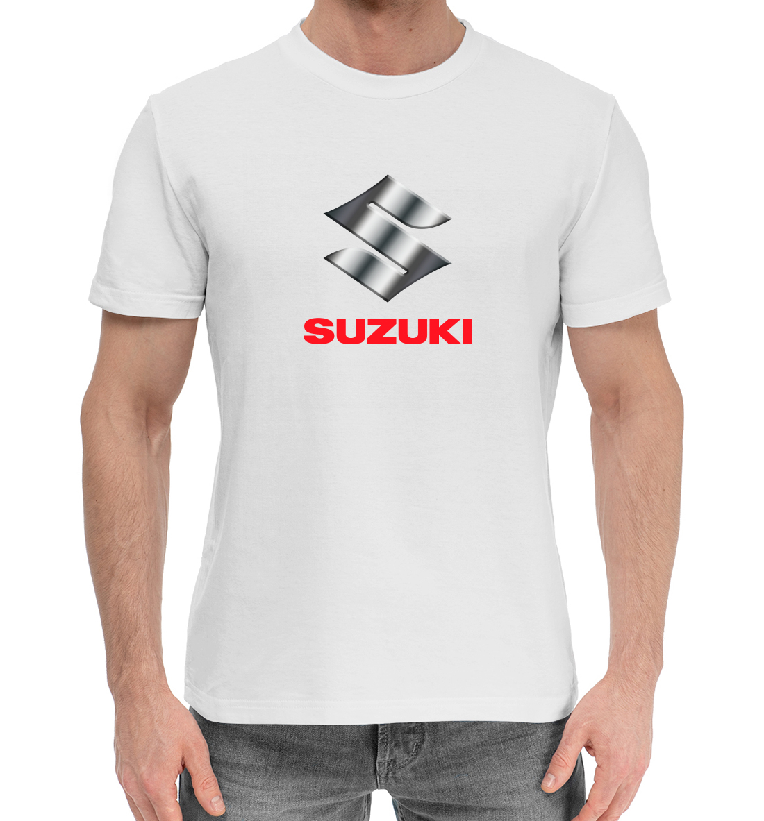 Хлопковая футболка Suzuki SUZ-627685-hfu-2