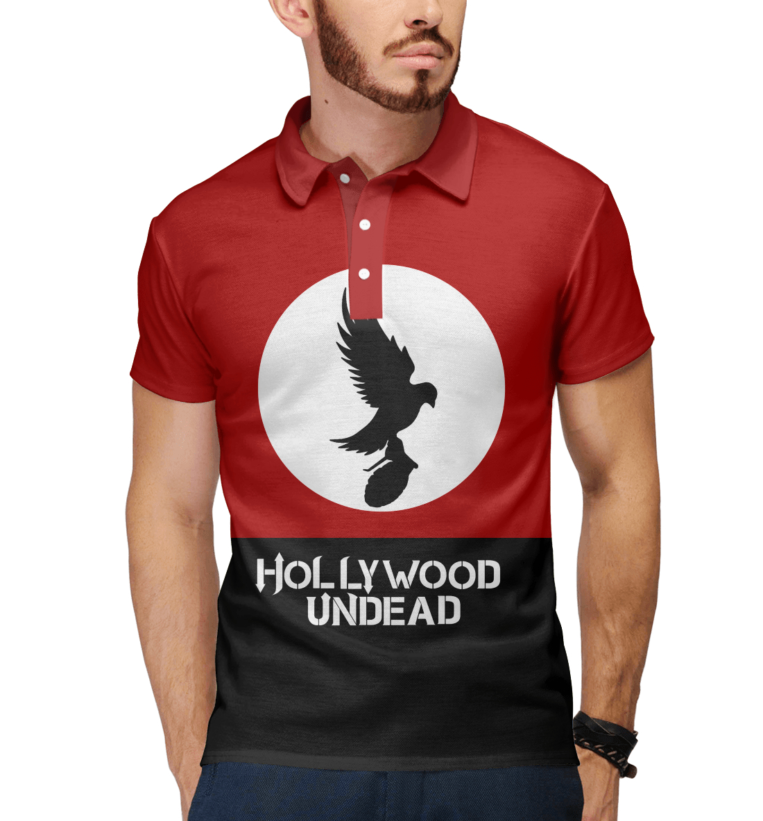 Поло Hollywood Undead HLW-411353-pol-2