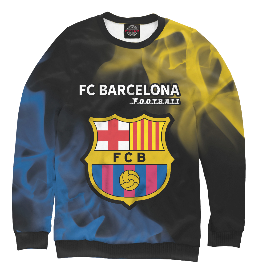 Детский Свитшот Барселона | Football для девочек, артикул BAR-682749-swi-1mp