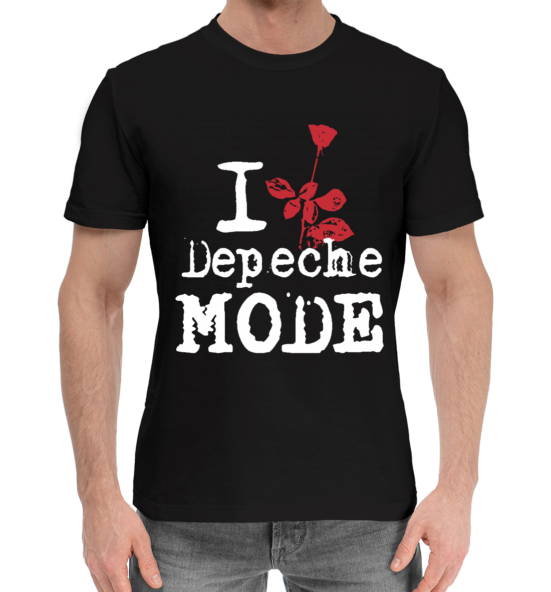 Хлопковая футболка Depeche Mode DPM-399779-hfu-2