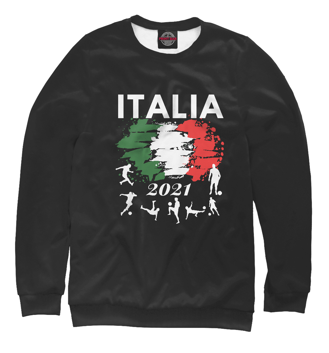 Мужской Свитшот Italia 2021, артикул SIT-422505-swi-2mp