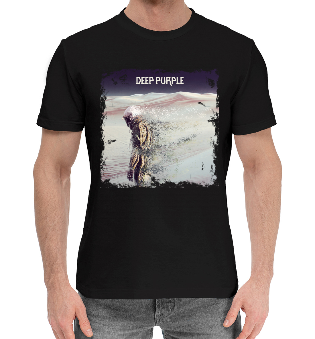Хлопковая футболка Deep Purple PUR-354818-hfu-2