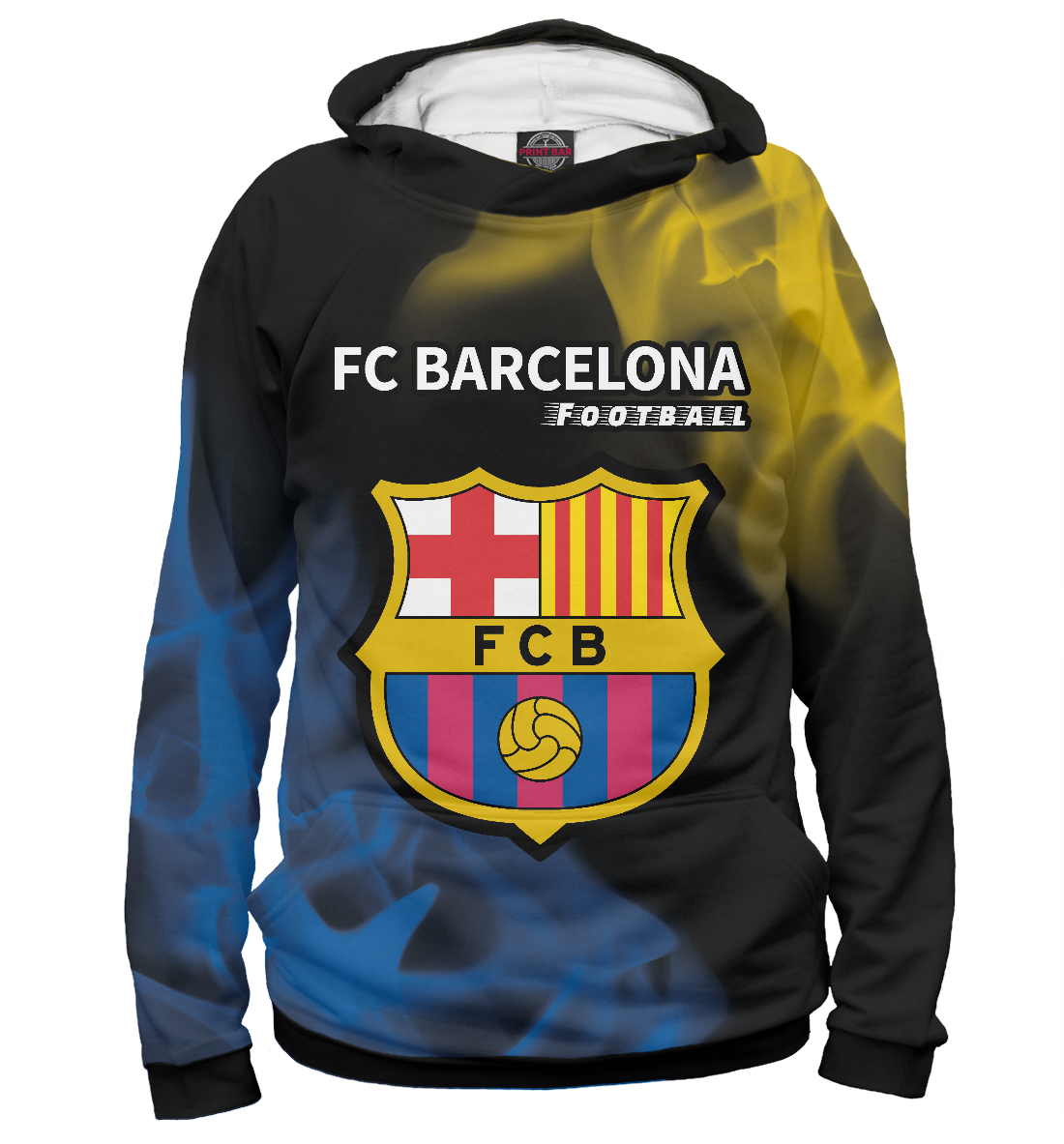 Детский Худи Барселона | Football для девочек, артикул BAR-682749-hud-1mp