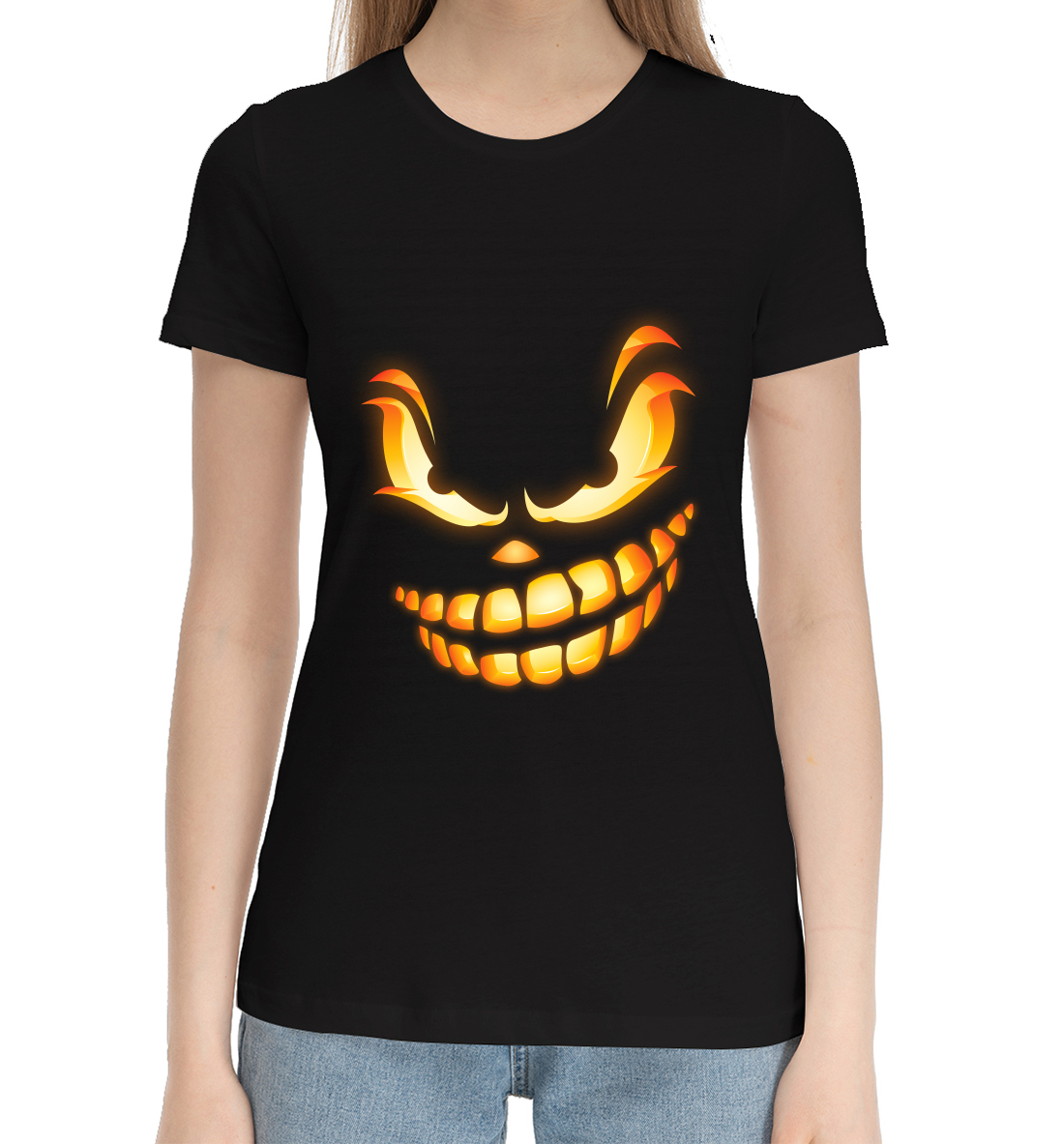 Хлопковая футболка Хэллоуин HAL-390583-hfu-1