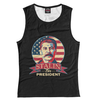 Женская Майка Stalin