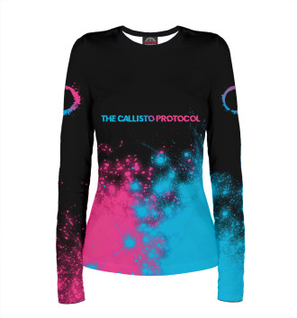 Женский Лонгслив The Callisto Protocol Neon Gradient