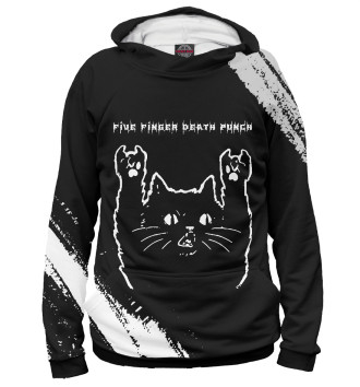 Женское Худи Five Finger Death Punch Cat