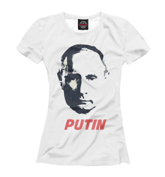 Женская Футболка Путин