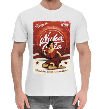 Мужская Хлопковая футболка Nuka Cola
