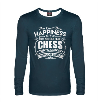Мужской лонгслив You happiness Chess