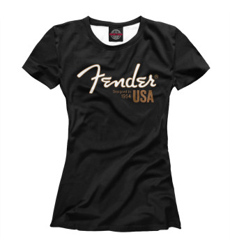 Женская Футболка Fender USA