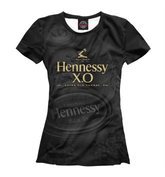 Женская Футболка Hennessy X.O безалкогольный