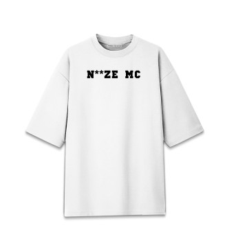 Женская Хлопковая футболка оверсайз Noize MC
