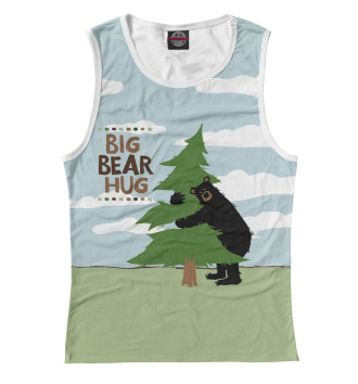 Майка для девочек Big Bear Hugs