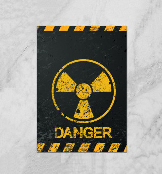 Плакат Danger