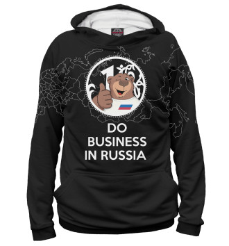 Женское Худи Do business in Russia