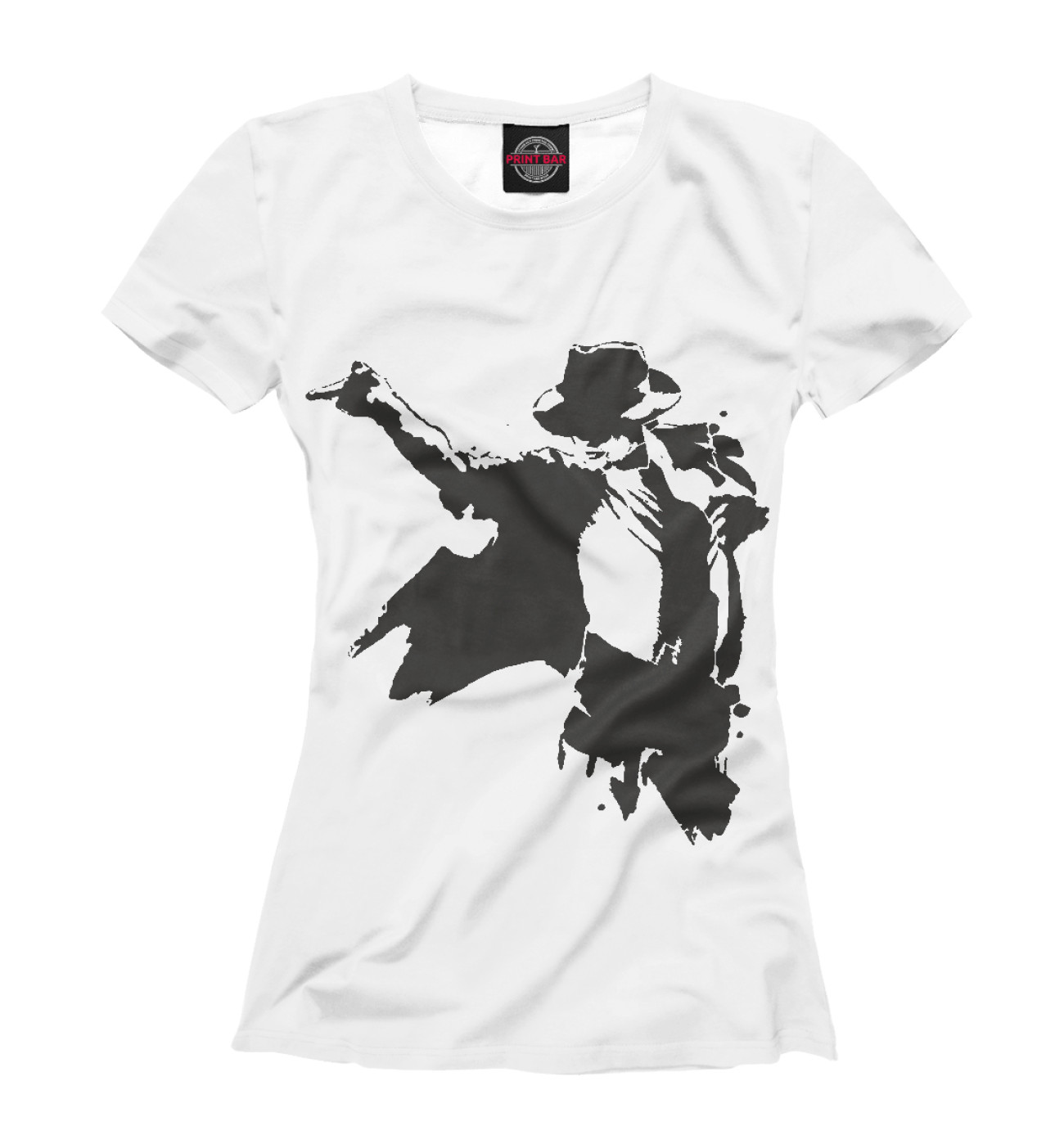 Женская Футболка Michael Jackson, артикул: MIC-488525-fut-1
