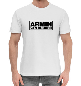 Мужская Хлопковая футболка Armin van Buuren