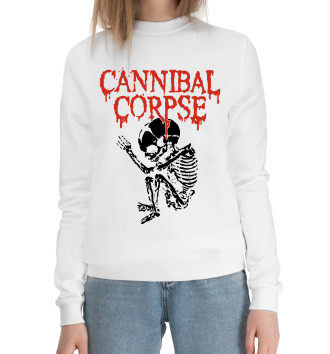 Женский Хлопковый свитшот Cannibal Corpse