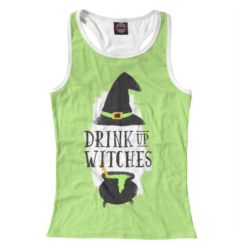 Женская Борцовка Drink Up Witches