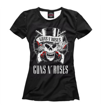 Женская Футболка Guns N’Roses