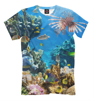 Женская футболка В глубинах моря