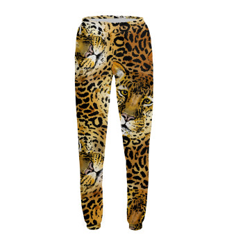 Женские Спортивные штаны Леопарды