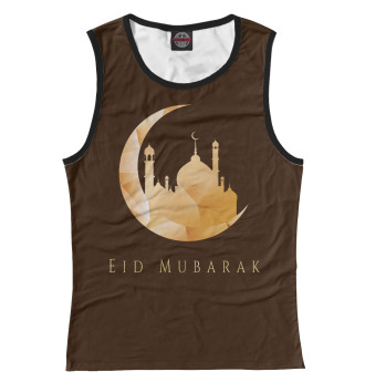 Женская Майка Eid Mubarak