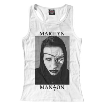 Женская майка-борцовка Marilyn Manson Antichrist