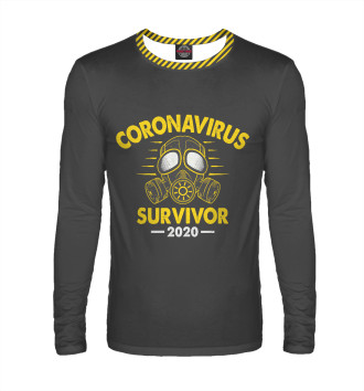 Мужской Лонгслив Coronavirus