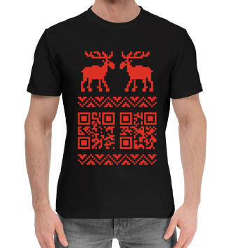 Мужская Хлопковая футболка Code Deer