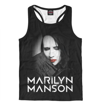 Мужская майка-борцовка Marilyn Manson