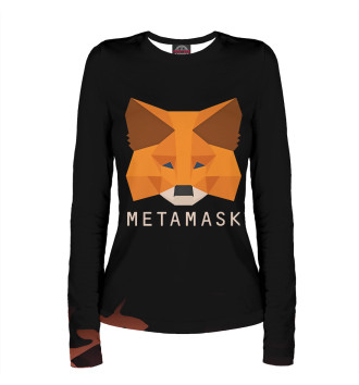 Женский Лонгслив Metamask Fox