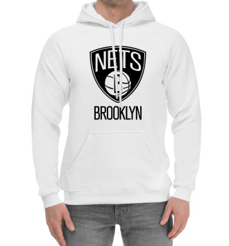 Мужской Хлопковый худи Brooklyn Nets