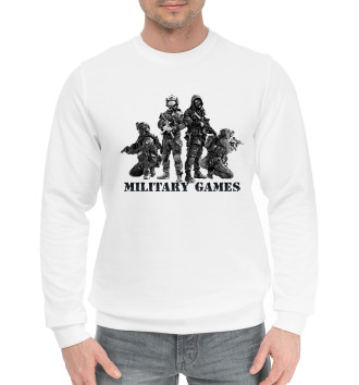 Мужской Хлопковый свитшот Military Games