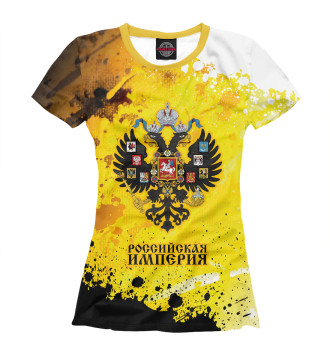 Футболка для девочек Российская Империя - Герб
