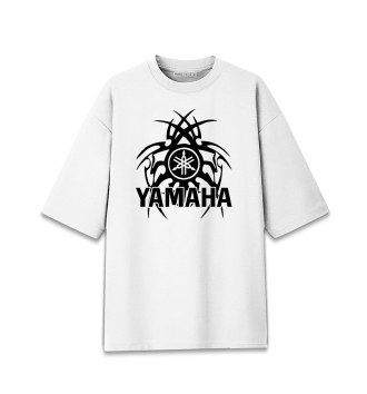 Женская Хлопковая футболка оверсайз Yamaha