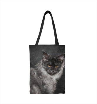 Сумка-шоппер Серый кот