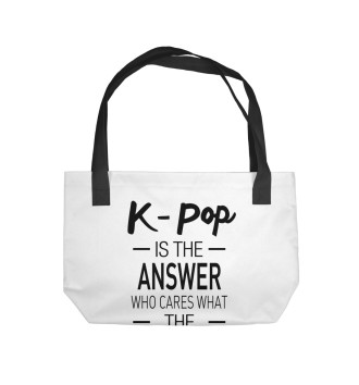 Пляжная сумка K-pop