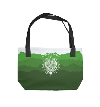 Пляжная сумка Sacred forest