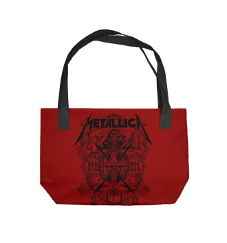 Пляжная сумка Metallica thrash band