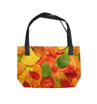 Пляжная сумка Осенние листья